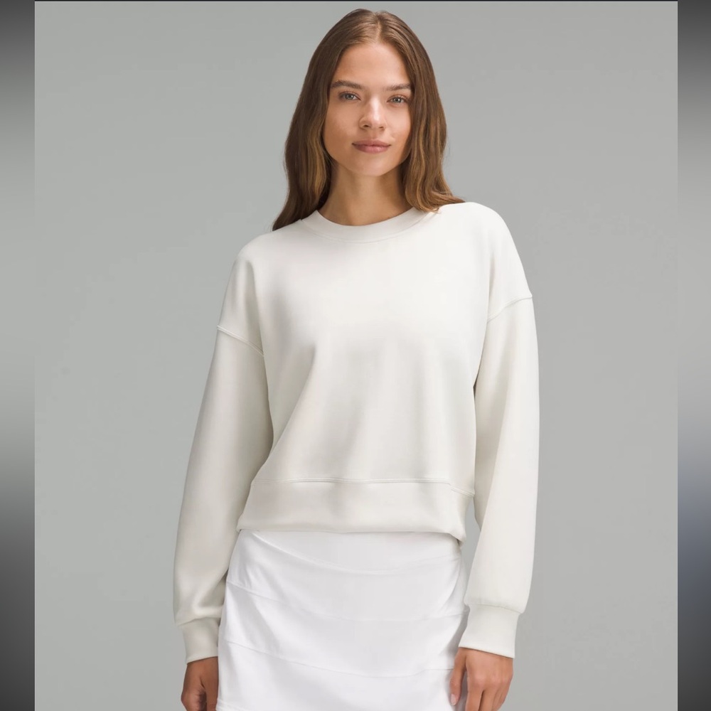 Lululemon Perfectly Oversized Softstream Crop Sweatshirt